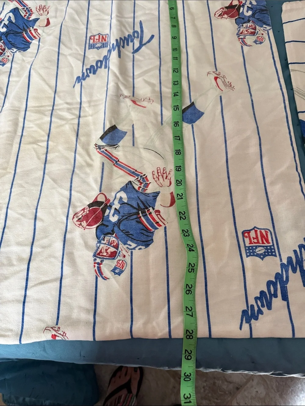 Vintage football pillow cases